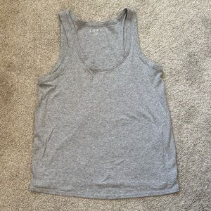 LOFT Maternity Grey Tank Top - L